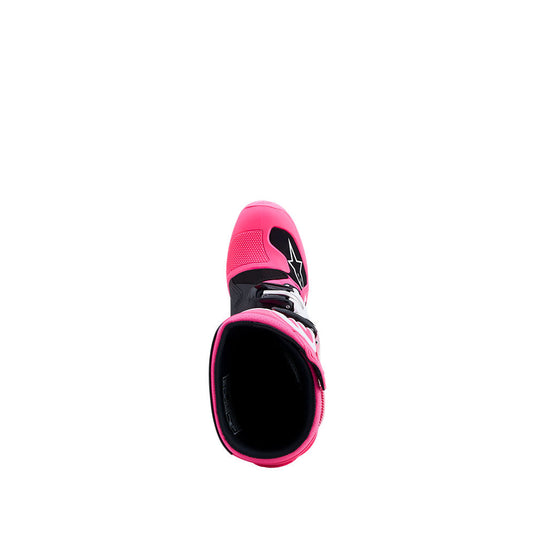 Alpinestars Tech-7S MX Boots Pink Fluoro/Black/White