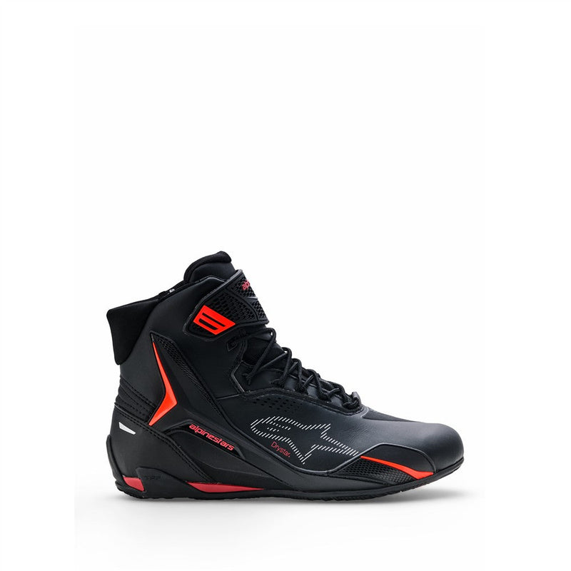 Load image into Gallery viewer, Alpinestars Faster-4 Drystar Shoes Black/Red

