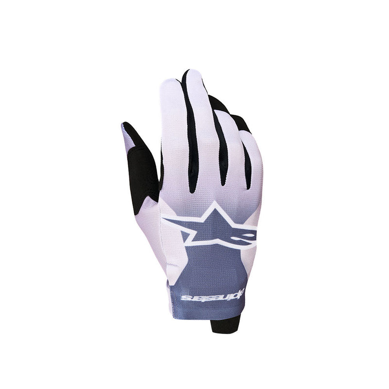 Load image into Gallery viewer, Alpinestars Radar Gloves Ash Gray/Light Lilac/White/Black
