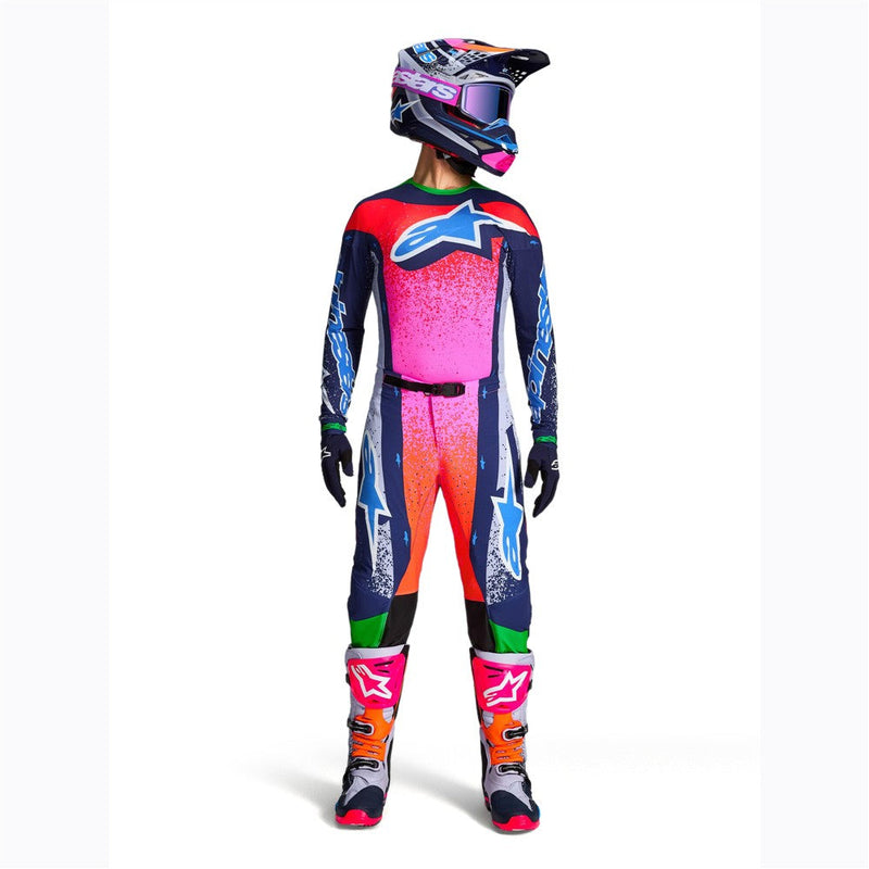 Load image into Gallery viewer, Alpinestars upertech -M10 Records Limited Edition Helmet Multicolour Gloss

