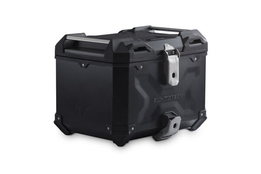 SW MOTECH TRAX ADVENTURE TOP CASE ALUMINUM 38L BLACK