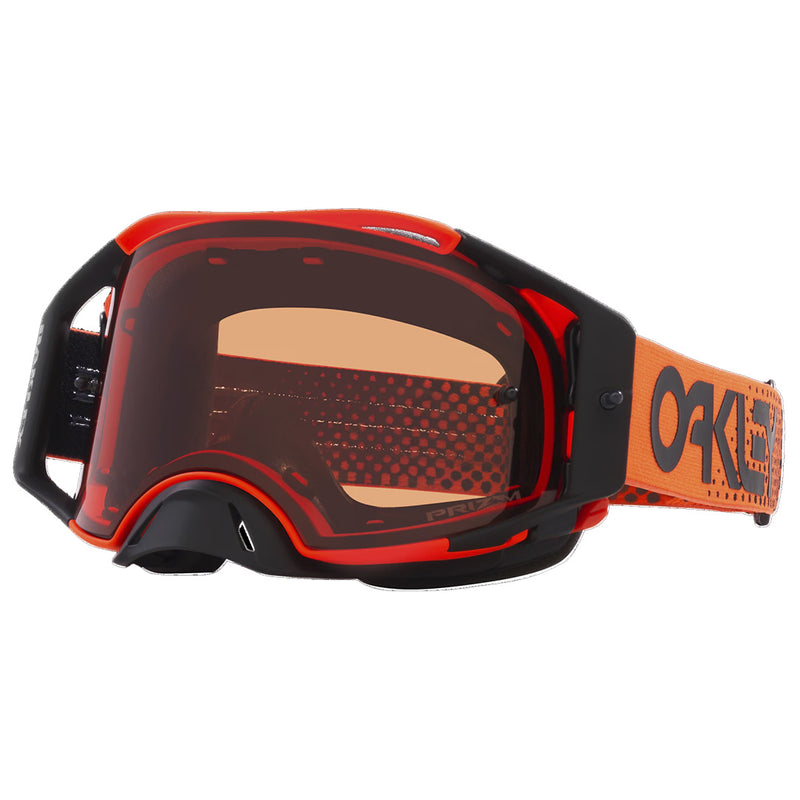 Load image into Gallery viewer, AirBrake MX Goggle Moto Orange B1B w PRIZM Bronze 
