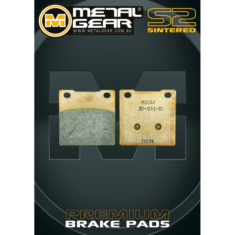 Load image into Gallery viewer, METAL GEAR BRAKE PADS SINTERED
