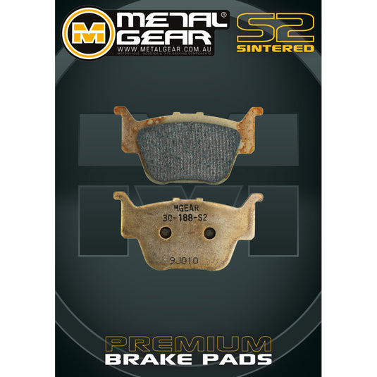METAL GEAR BRAKE PADS SINTERED