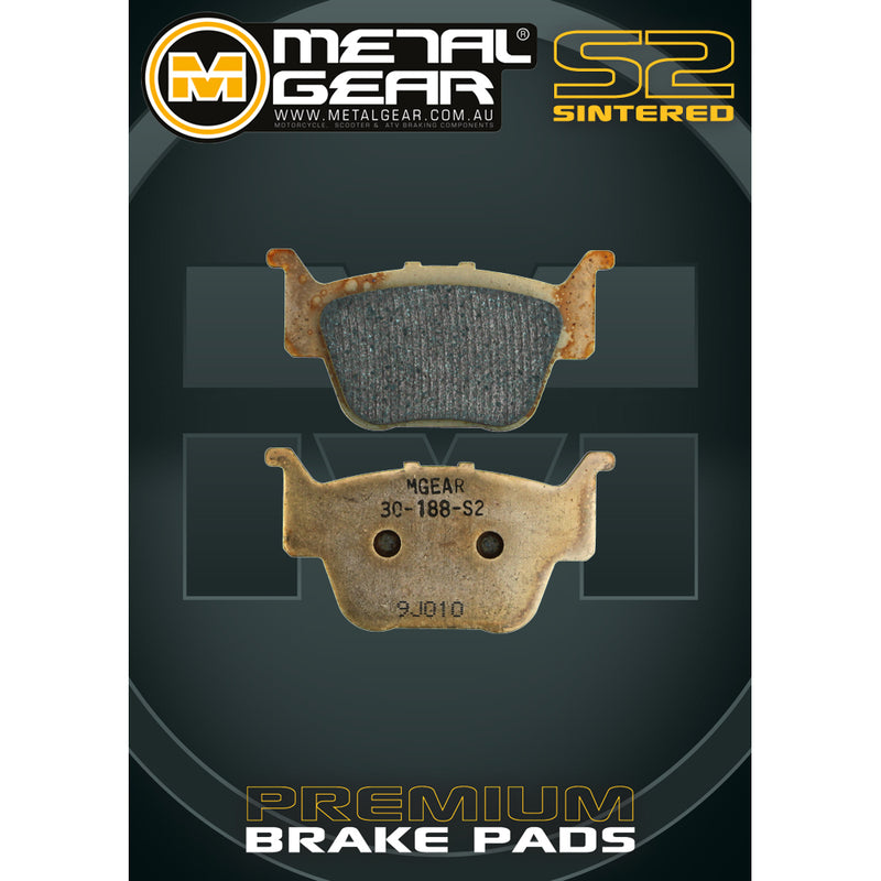Load image into Gallery viewer, BRAKE PADS REAR METAL GEAR
