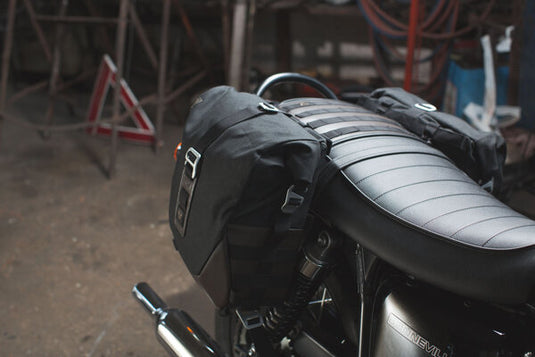 LEGEND GEAR SADDLE BAG SET SW MOTECH LEFT LS1 9.8L RIGHT LS2 13.5L INCLUDING SLS