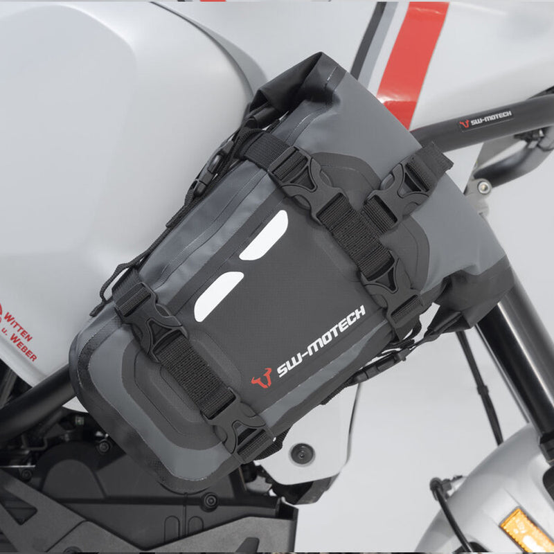 Load image into Gallery viewer, TAIL BAG SW MOTECH DRYBAG BLACK GREY 8L
