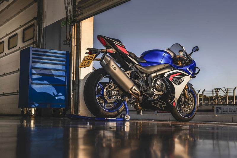 Load image into Gallery viewer, 2027 Suzuki GSX-R 1000 R 40th Anniversary Edition - Candy Daring Red/Pearl Tech White
