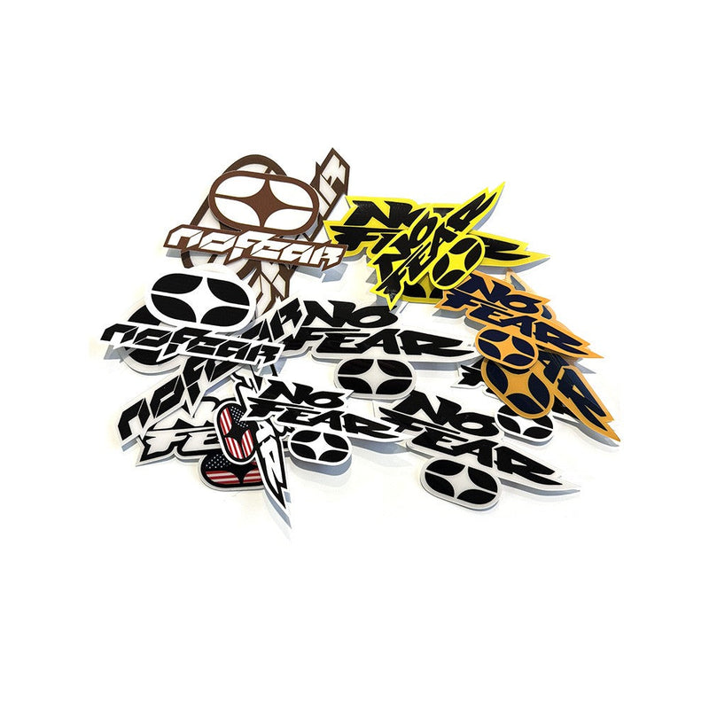 Load image into Gallery viewer, No Fear Icon Sticker Pack
