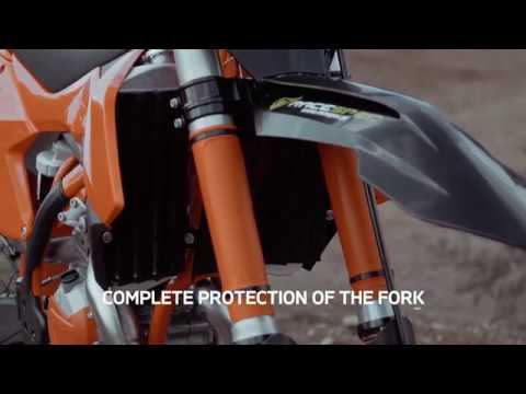 Load and play video in Gallery viewer, Polisport Upper Fork Protectors - Green
