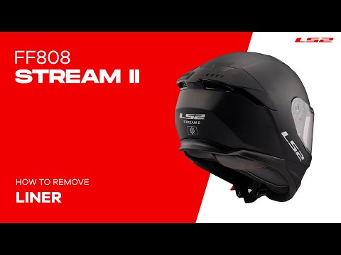 Load and play video in Gallery viewer, LS2 FF808 Stream II Helmet Drako - Black / Red 06
