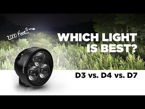 Load and play video in Gallery viewer, Denali D3 LED Driving Light - DataDim™ Technology - Single
