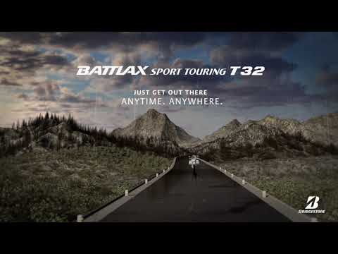 Load and play video in Gallery viewer, Bridgestone T32 170/60-17 Rear Tubeless Sport Touring Tyre (72W)
