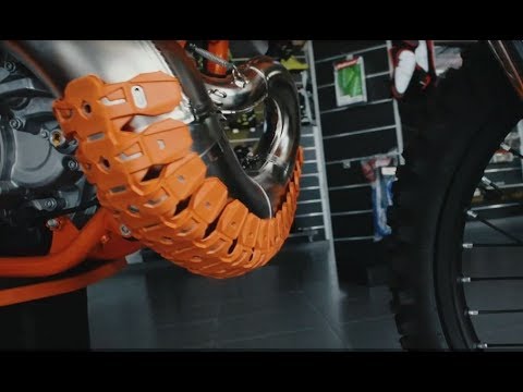 Load and play video in Gallery viewer, Polisport Armadillo Exhaust Guard - Nardo Grey
