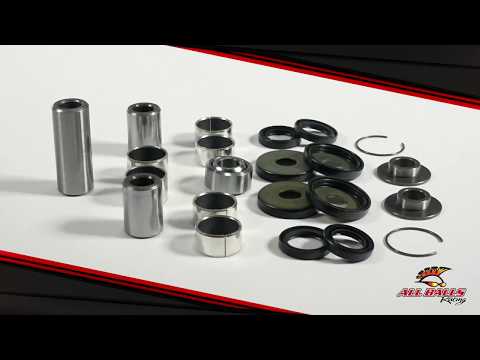 Load and play video in Gallery viewer, Suspension Linkage Kit 27-1036 KX125/250 '94-'97 / KDX200 '95-'06
