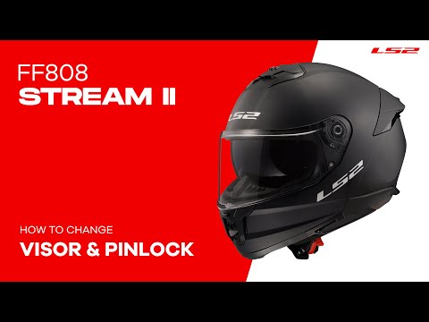 Load and play video in Gallery viewer, LS2 FF808 Stream II Helmet Drako - Black / Red 06
