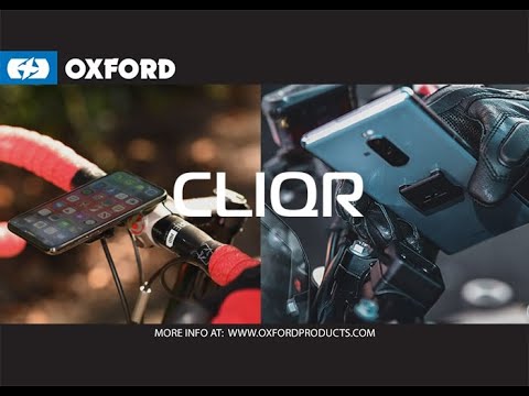 Load and play video in Gallery viewer, Oxford CLIQR USB Handlebar Mount
