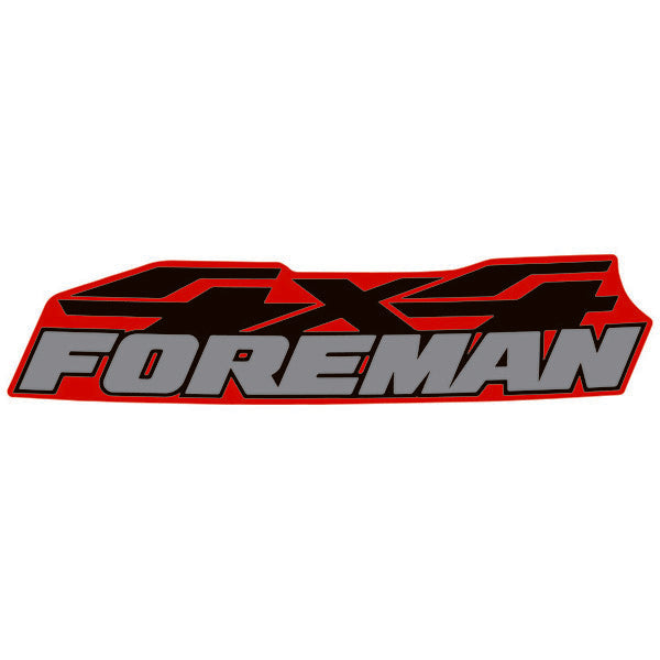 Load image into Gallery viewer, 700.0200 Honda Foreman 4X4 Tank Sticker 153mm BlackSilverRed
