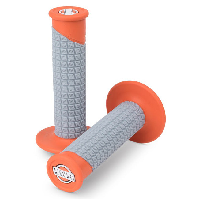 Load image into Gallery viewer, Clamp On Grip - Pillow Top - Orange Grey
