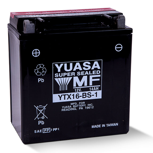 Load image into Gallery viewer, YUASA YTX16BS1 - Factory Activated

