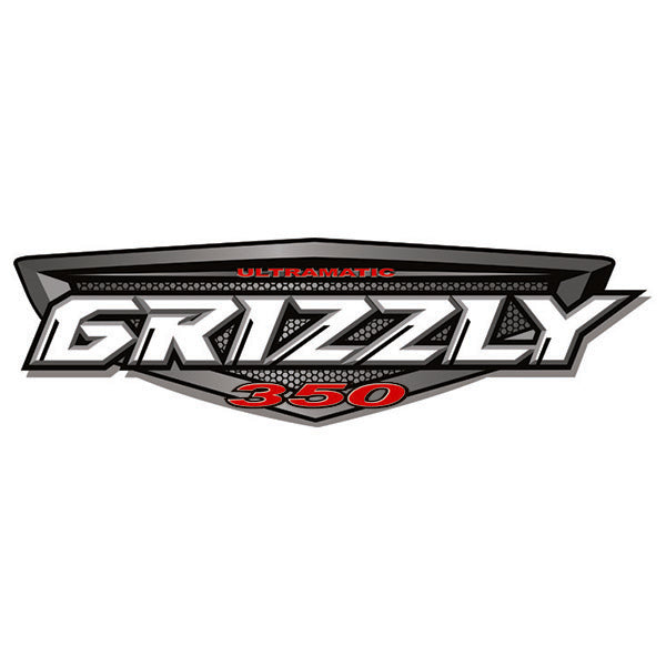 Load image into Gallery viewer, 700.3020 Yamaha 350 Grizzly RH,LH Tank Sticker 280mm
