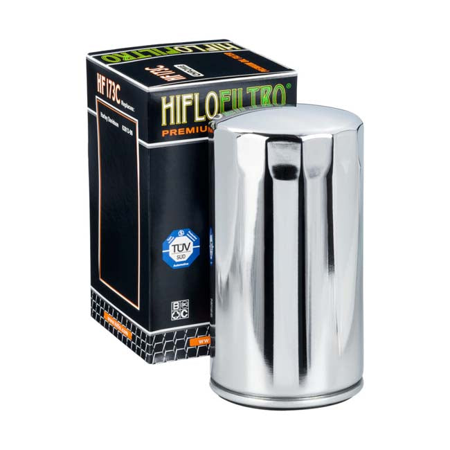 Load image into Gallery viewer, HiFlo HF173C Oil Filter - Chrome
