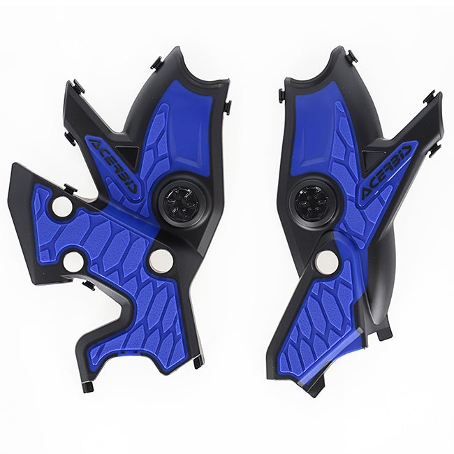 Load image into Gallery viewer, Frame Protectors blue black Yamaha T7
